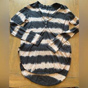 We the Free tie dye long sleeve tee